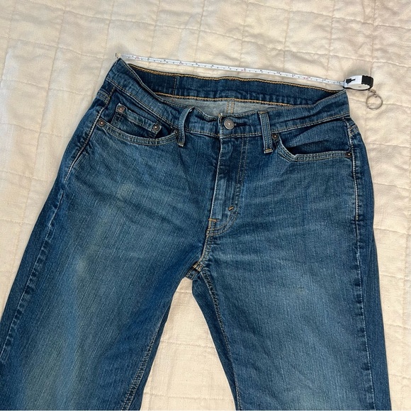 Levi's 541 Denim Dark Wash Straight Fit Jeans Size W30x L30 - Picture 10 of 15